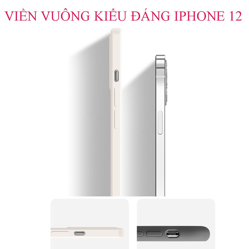 ỐP LƯNG IPHONE - Ốp iphone loang màu Viền Vuông cho ip 6/6s plus/7/7plus/8/8plus/X/XsMax/11/11pro/11 Promax/12/12 Promax