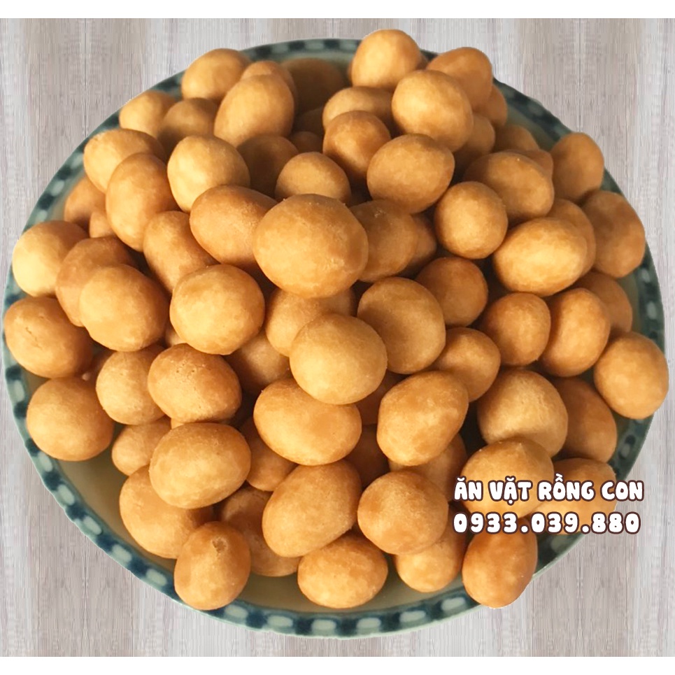 Combo 1kg: 500g Đậu Phộng Da Cá Tỏi Ớt - 500g Đậu Phộng Nước Cốt Dừa  Rồng Con