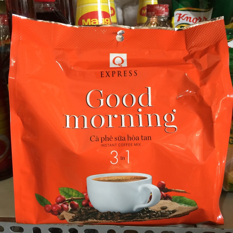 Cà phê sữa Trần Quang Good morning 24 gói x 20g