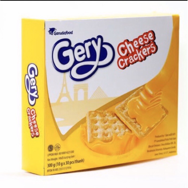 Bánh Gery cheese crackers 300gr