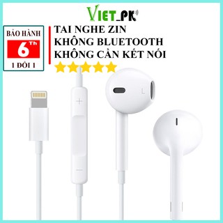 [Lỗi 1 đổi 1]Tai nghe zin chính hãng Lightning chân dẹt iphone 7/7Plus/8/8Plus/X/Xr/Xs Max/11/11ProMax không bluetooth