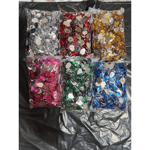 100g hạt đá trang trí oản ,cháp bánh,decor