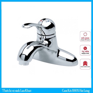 Vòi chậu nóng lạnh 3 lỗ samwon pfl-147 hàn quốc - đầu vòi được thiết kế độc đáo bằng nhựa cao cấp
