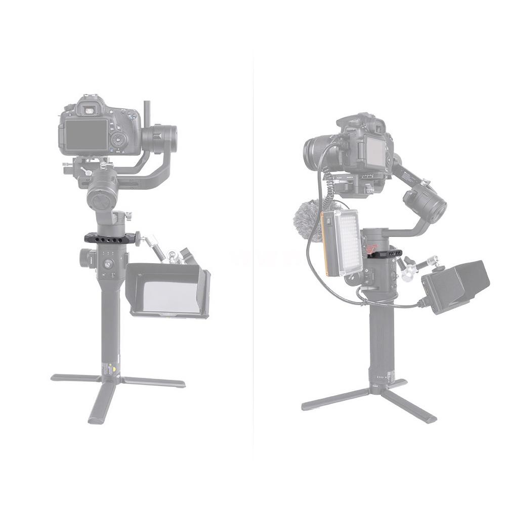 Df Khung Gắn Bảng Điều Khiển Kỹ Thuật Số Với Ốc Vít 1 / 4 3 / 8 Inch Cho Ronin S Zhiyun Crane 2 3 Axis Gimbal