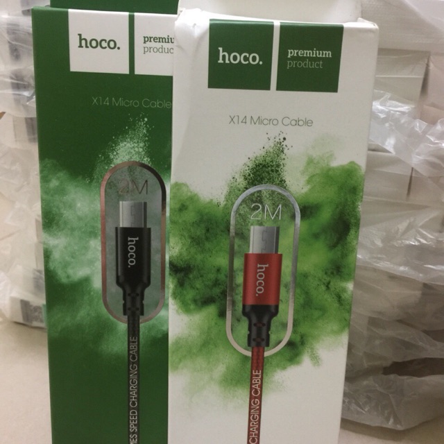 Cap sạc hoco x14 cho micro dài 2m