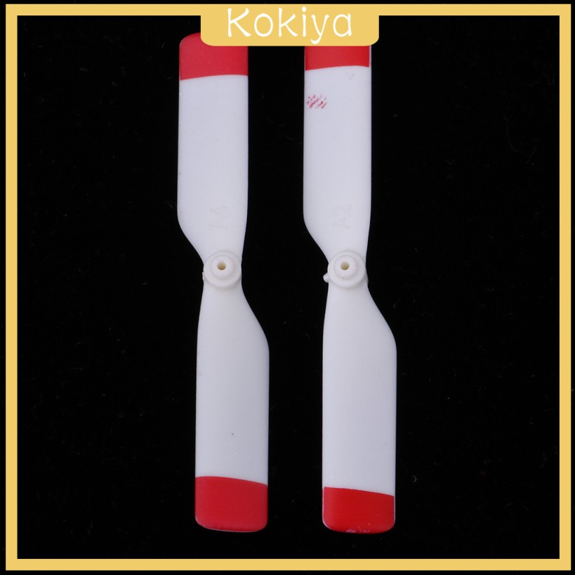 Bộ 2 Lưỡi Rotor Màu Trắng Cho Trực Thăng Điều Khiển Từ Xa WLtoys XK K123 RC Heli