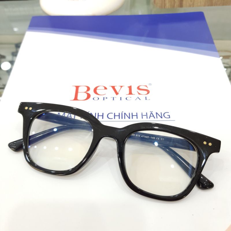 Gọng kính lắp sẵn tròng chống ánh sáng xanh 0 độ