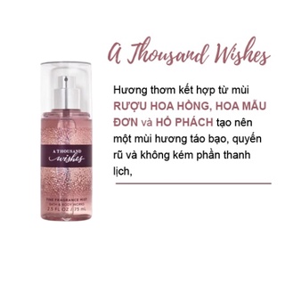 Xịt Thơm Bath & Body Works 75ml
