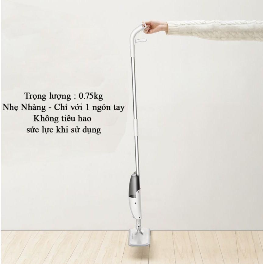 Cây Lau Nhà Phun Nước Deerma TB500 Water Spray Mop (Chổi lau nhà phun nước) - Hàng Chính Hãng  - GShop