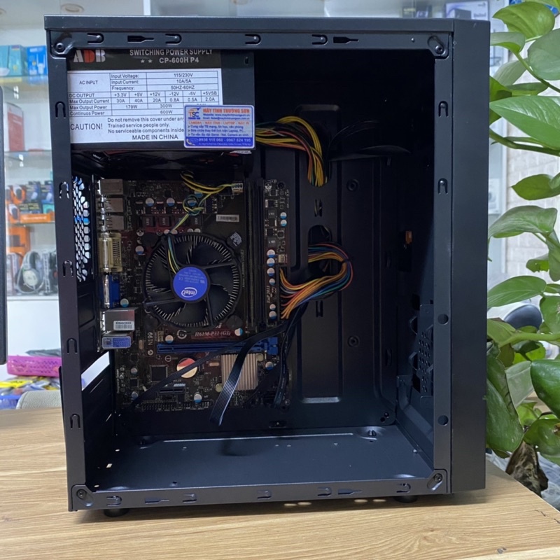 Case PC Chiến Game i3-2100 Ram 4Gb Mainboard Chipset H61 SK1155 | Hàng Đã Qua Sử Dụng