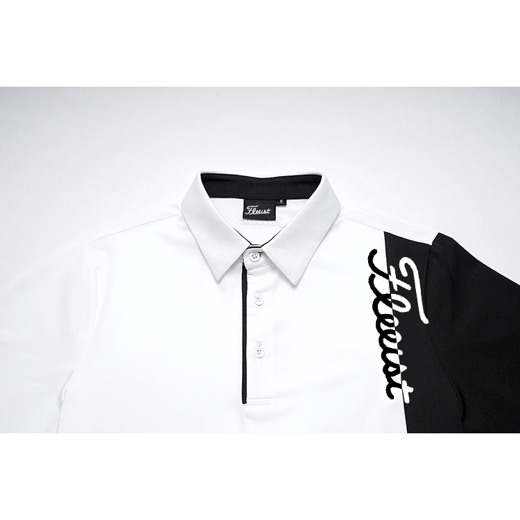 Áo Thun POLO Mau Khô Thoáng Khí Tay Dài Để Chơi GOLF Cho Nam