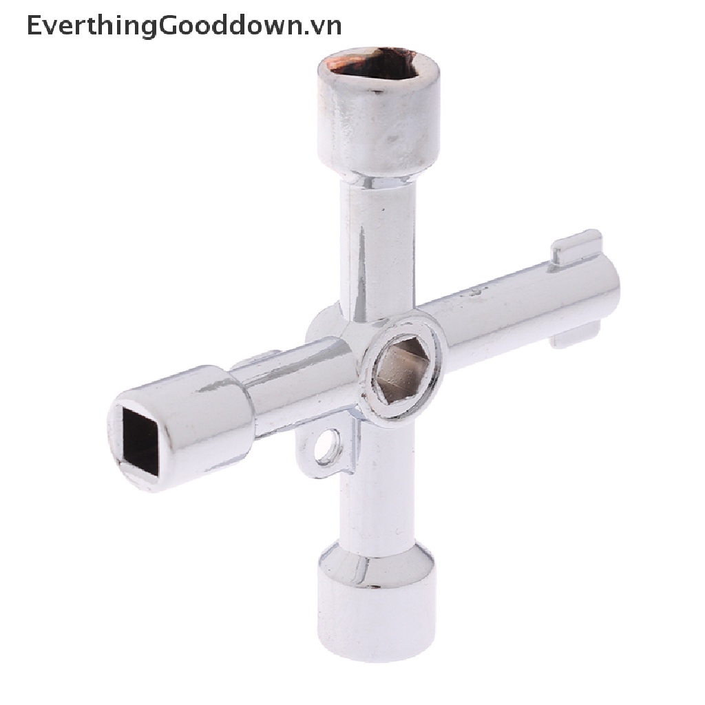 Everthinggooddown Chìa Khóa 4 Chiều Tiện Ích Cho Hộp Đồng Hồ Đo Khí Gas Điện Mở Tủ Chén Chìa Khóa