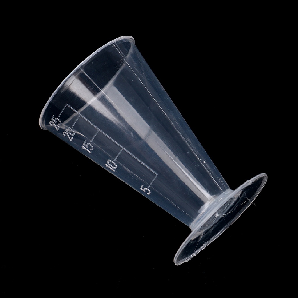 Cốc đong bằng nhựa trong suốt tái sử dụng được tiện lợi 25ml