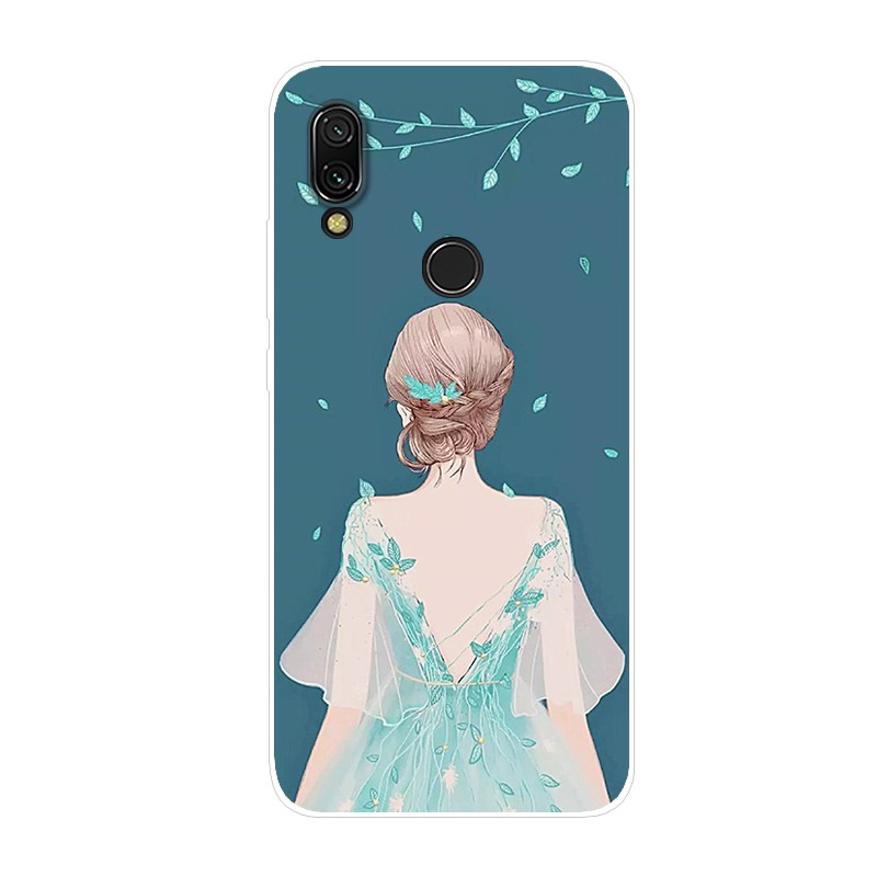Ốp điện thoại Silicone Mềm In Hình Hoạt Hình Cho Redmi 7 Redmi7