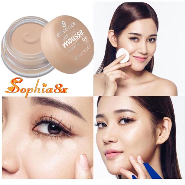 Phấn tươi mỏng mịn và che phủ cao Đức Essence Soft Touch Mousse màu 04