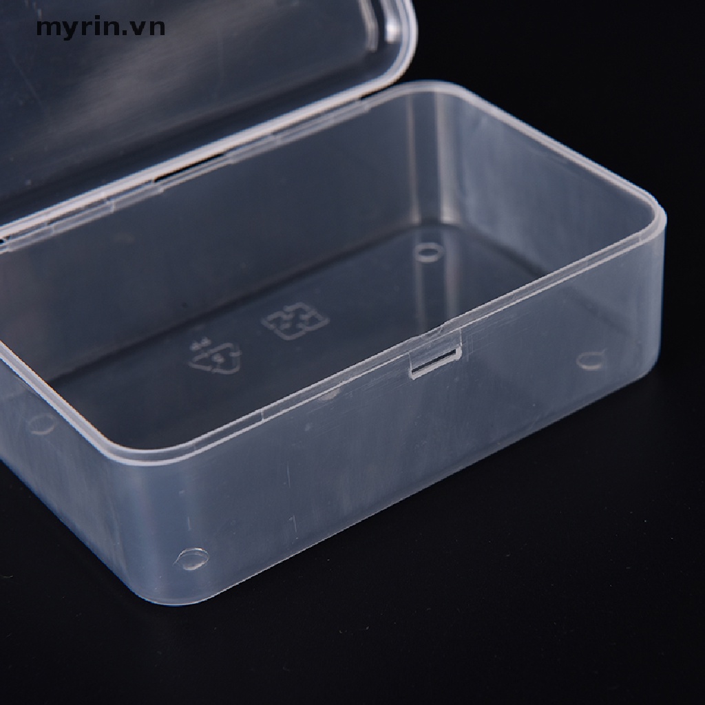 Hộp Nhựa Trong Suốt Hình Vuông Đa Năng Tiện Dụng