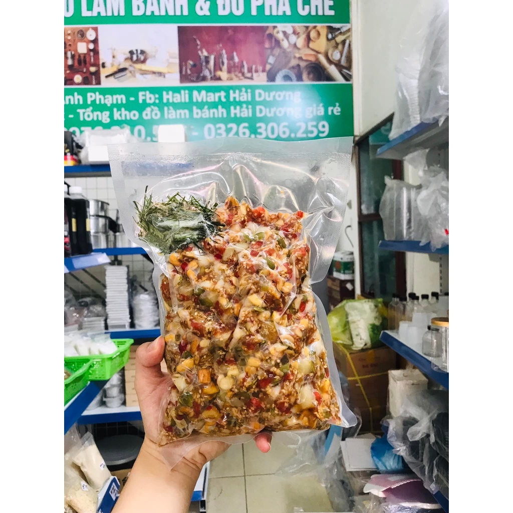 Nhân Trung Thu Thập Cẩm Trộn Sẵn 1kg, 500g (Ship toàn quốc)