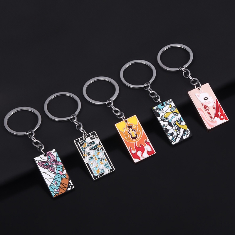 Móc Chìa Khóa Bằng Acrylic Hình Nhân Vật Rengoku Kyoujurou Kamado Nezuko Tanjirou