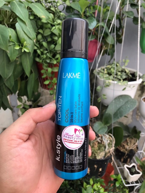 Kem dưỡng tóc 10 in 1 Lakme K.style Top-Ten Cool Style-care Balm 150ml