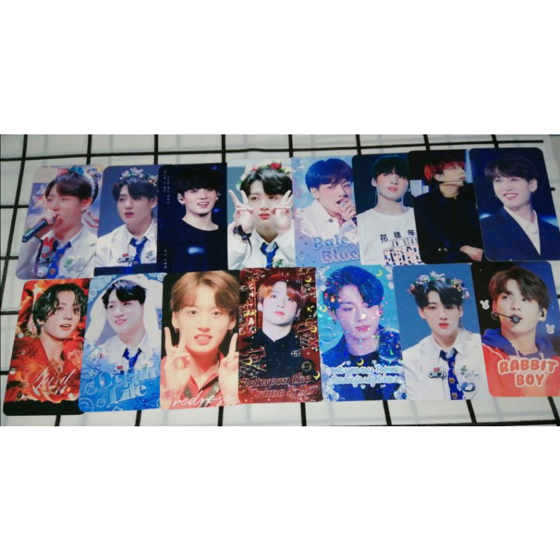 Card sưu tầm design Hàn JungKook BTS (bộ tranh ảnh sưu tầm)