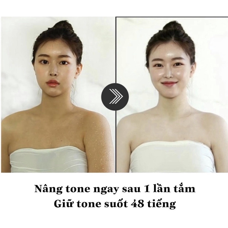 Sữa Tắm Truyền Trắng MEDIPICKME Glowup In Shower Tone Up Milk