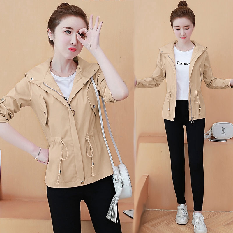 Áo khoác nữ tay dài kiểu dáng thời trang phong cách Hàn Quốc | BigBuy360 - bigbuy360.vn