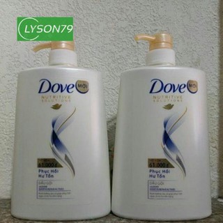Dầu gội dove 900g
