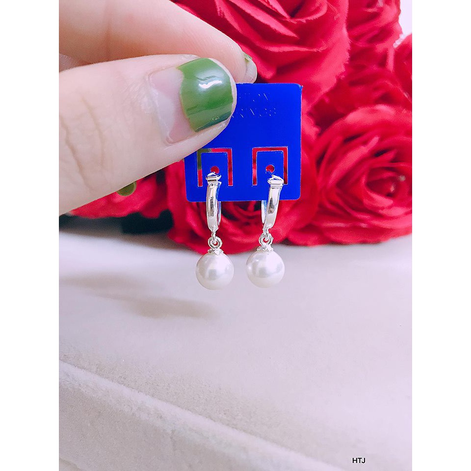 Bông tai cho bé gái bạc ta treo trai