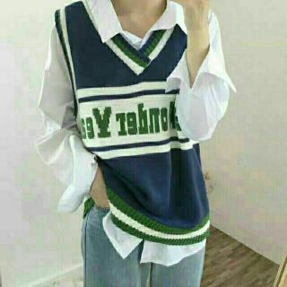 [Pass đồ ullzang] áo gile freesize