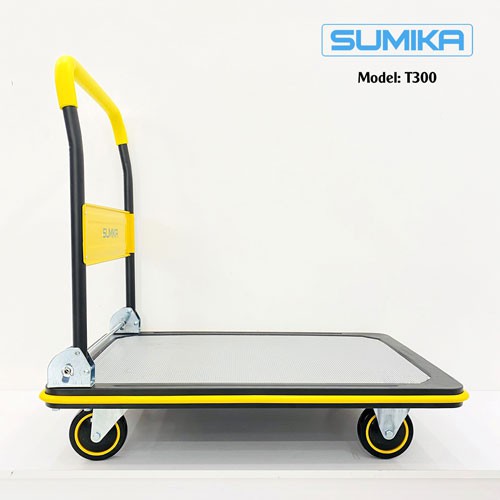 Xe Đẩy Hàng 4 Bánh Sumika T300 Tải Trọng 300kg