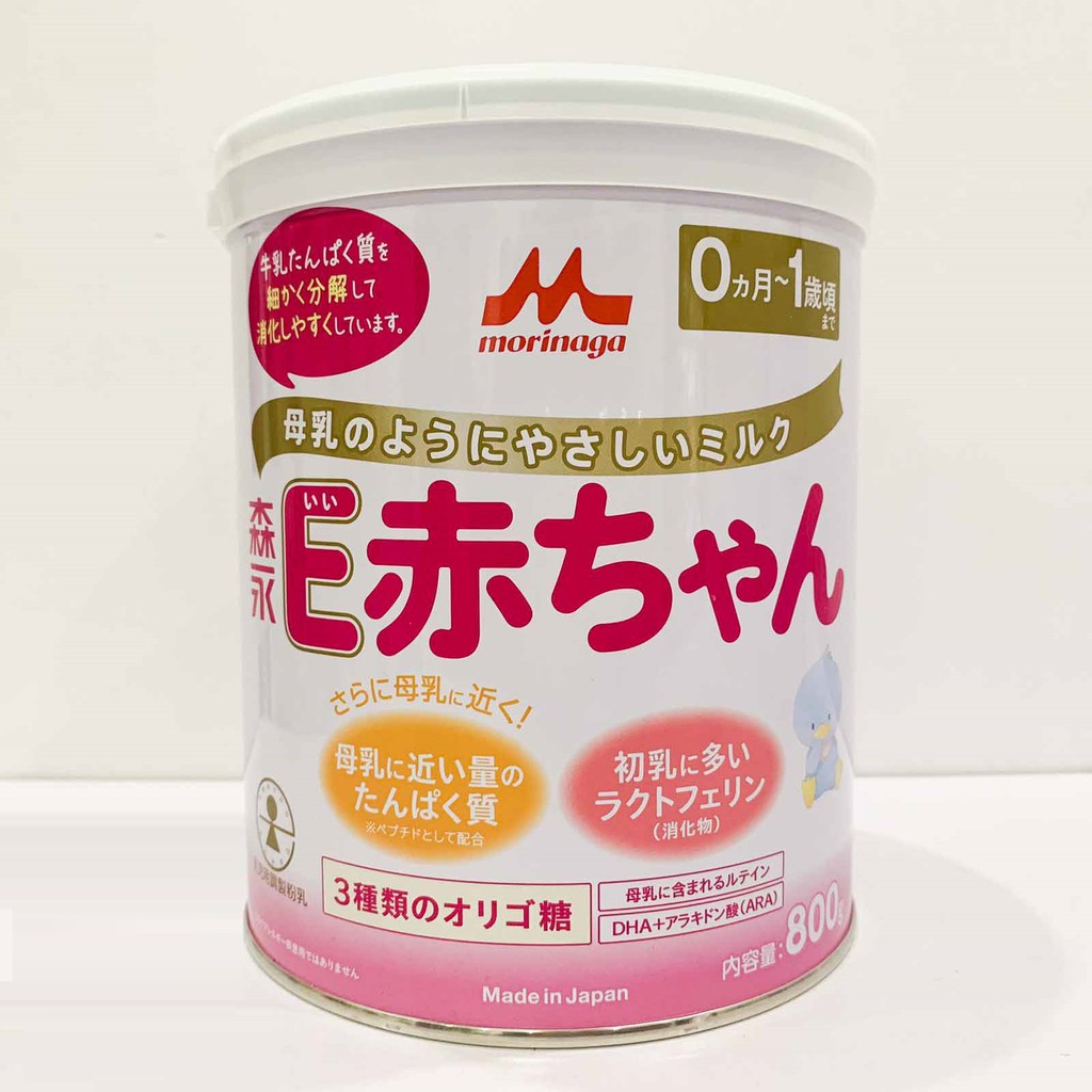 [Sữa Chuyên Dùng] Sữa Morinaga E-Akachan cho trẻ sinh non 800gr ( nhiều thành phần dinh dưỡng giống sữa mẹ)