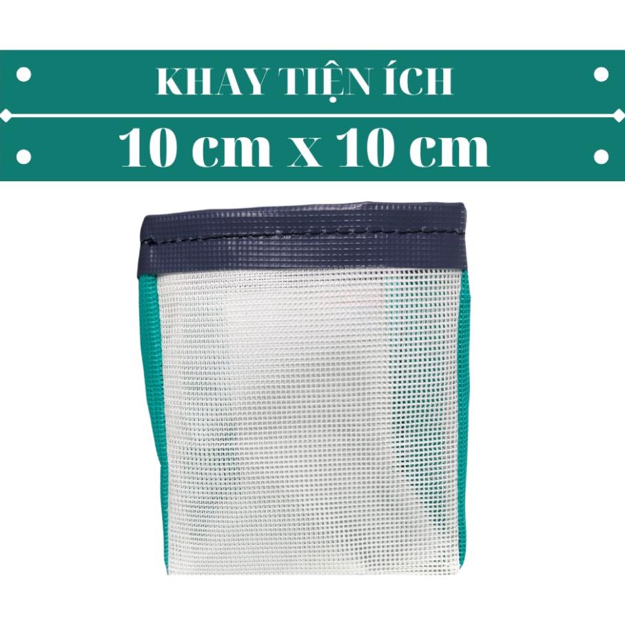 Khay Lưới Tiện Ích - Kích Thước 10cmx10cm - Màu Ngẫu Nhiên - Nhựa Nam Việt