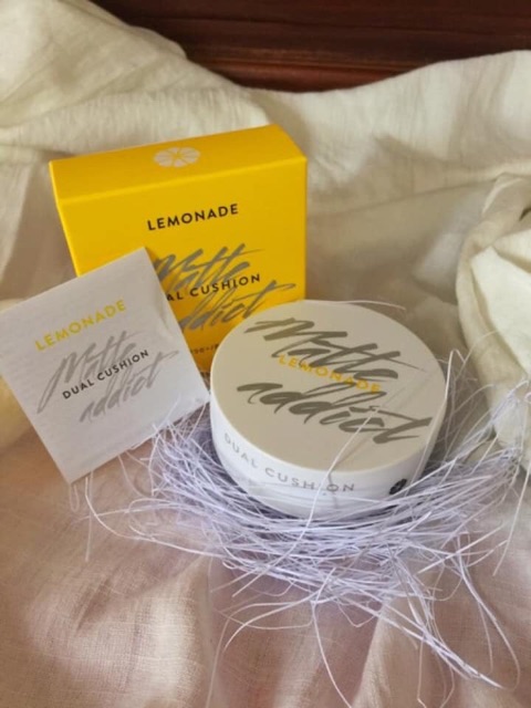 PHẤN NƯỚC + KEM LÓT LEMONDE CUSHION MATTE QUÁCH ÁNH