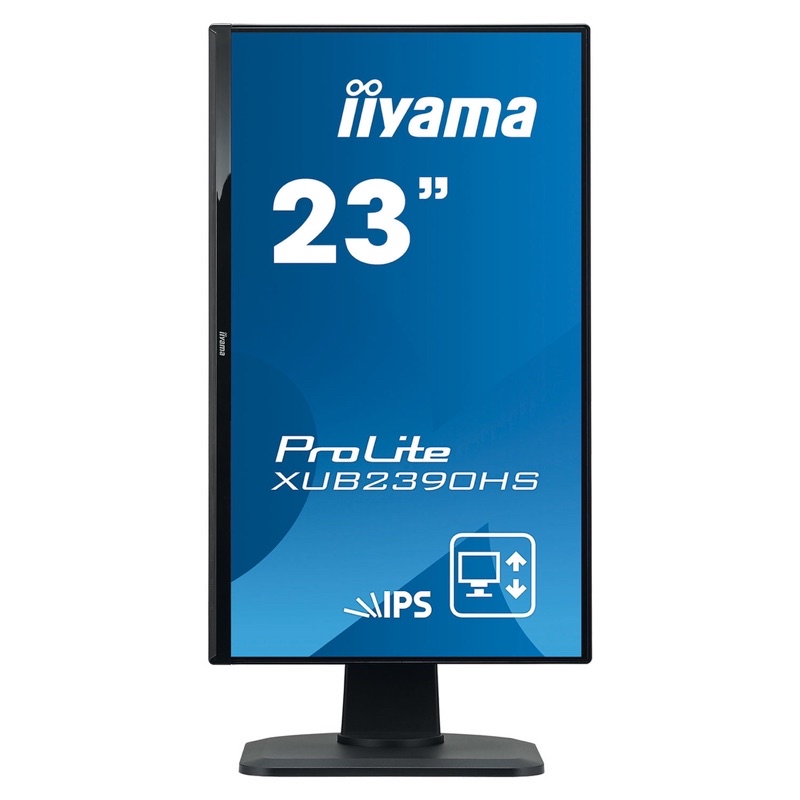 IIYAMA XUB2390HS-B1 - Màn hình 23'Wide TFT-LCD: Đèn nền LED: Màu đen Vỏ: Full HD Bảng điều khiển: IPS