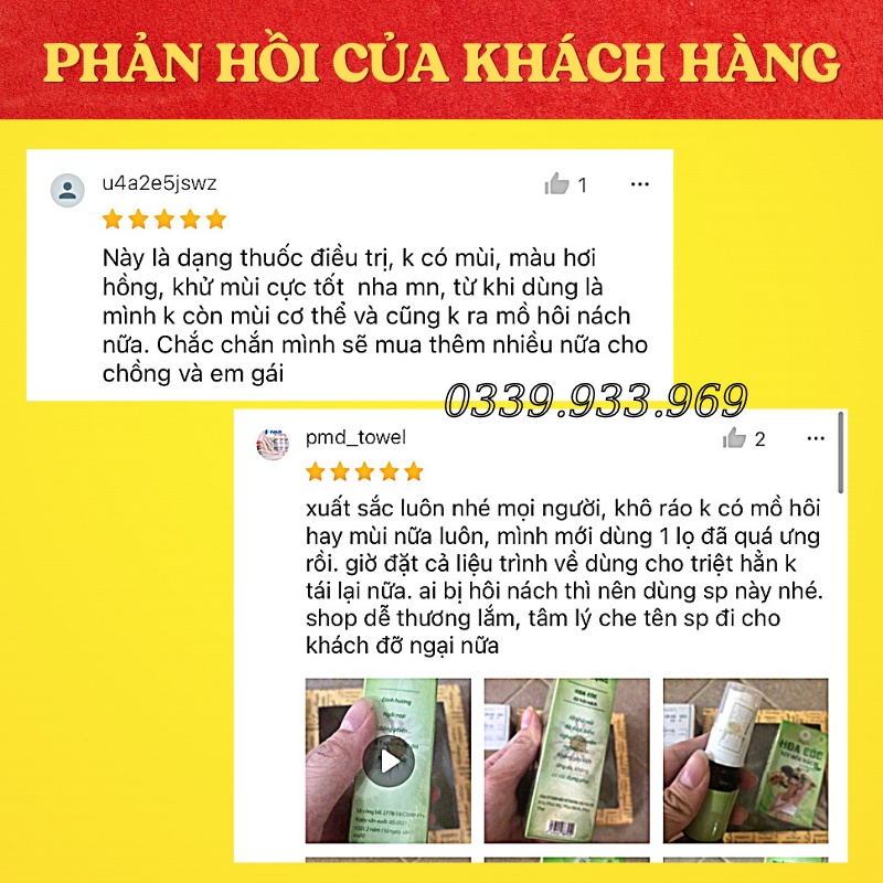 Xịt Hôi Nách Hoa Cúc - Xịt Khử Mùi Hôi Nách, Kiềm Mồ Hôi, Giảm Thâm 10ml