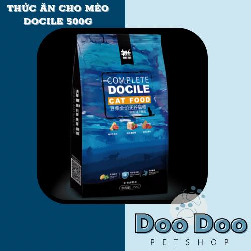 Hạt thức ăn cho mèo DOCILE 4 món thịt tươi và rau củ