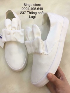 Giày mọi tai thỏ