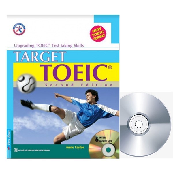 Sách - Target Toeic (Second Edition) - Kèm 6 CD - First News Tặng Kèm Bookmark