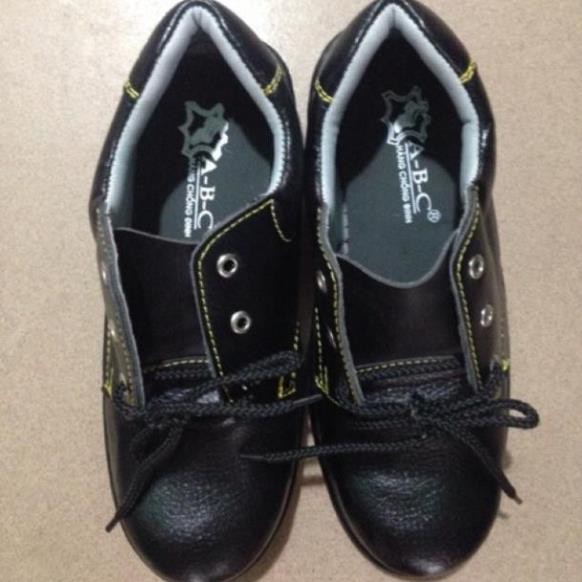 HOT Giầy bảo hộ lao động đế chống đinh ( mũi - đế sắt ) Bền Chắc 2020 👞 Cao Cấp