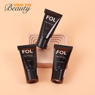 The Fit Gel Đắp Móng FOL – 5 Màu Tự Nhiên, 30g/60g, Gel Lỏng Dễ Nắn