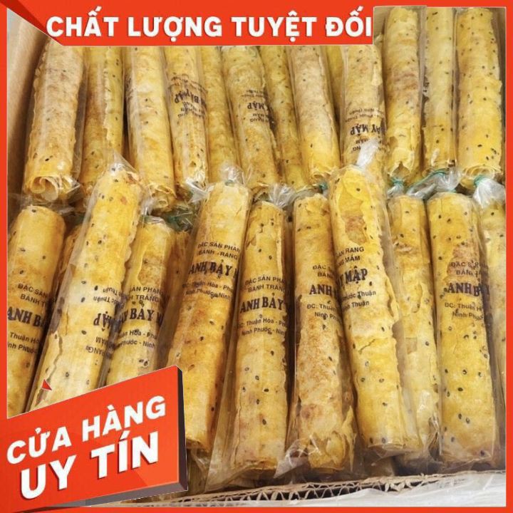 [Mã LIFEHL15K giảm 10% đơn 0Đ]  FREESHIP Bánh Tráng Nướng Cuộn Mắm Ruốc Anh Bảy Mập Giòn Tan Khó Cưỡng