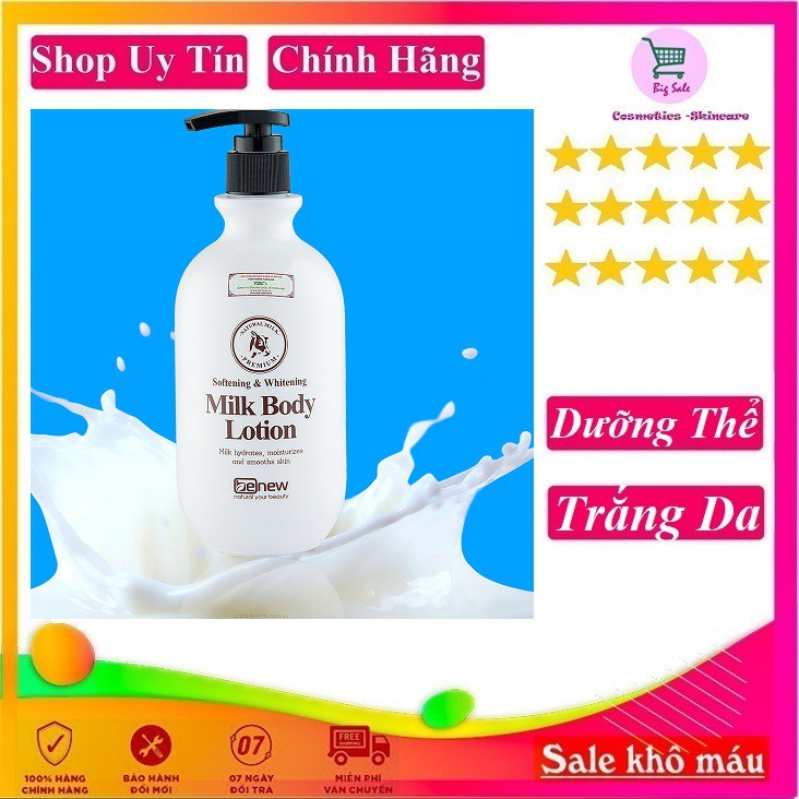 CÓ VIDEO THẬT- Dưỡng thể BENEW Whitening Body Lotion Hàn quốc 450ml/ Chai | BigBuy360 - bigbuy360.vn