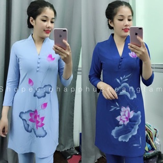 Đồ lam đi chùa # cách tân thun vẽ