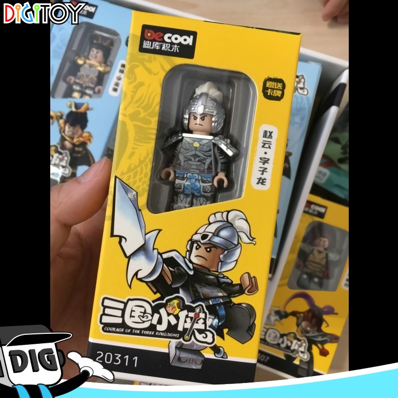 [ẢNH THẬT] 🎲 Lego 🎲 Mini Figure Tam Quốc Bộ - Decool Three Kingdom - Đồ chơi lắp ráp, mô hình nhân vật