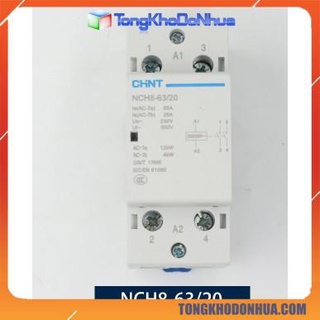 Combo 1 hộp 6 cái khởi động từ 1 pha chint 63a/220v