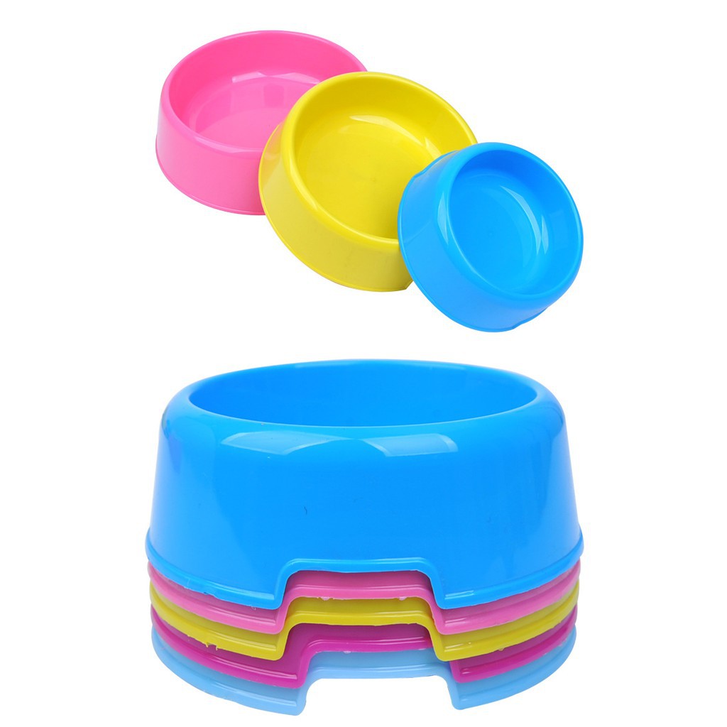 Bát Nhựa Đựng Thức Ăn Cho Chó Mèo 7x15.5x5.5cm