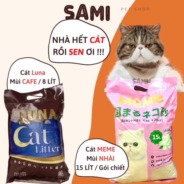 Cát vệ sinh cho mèo, Luna Litter 8L