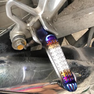 GÁC CHÂN TITAN CHO XE MÁY