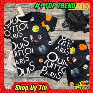 Set Quần áo hè nam Lv phối thân