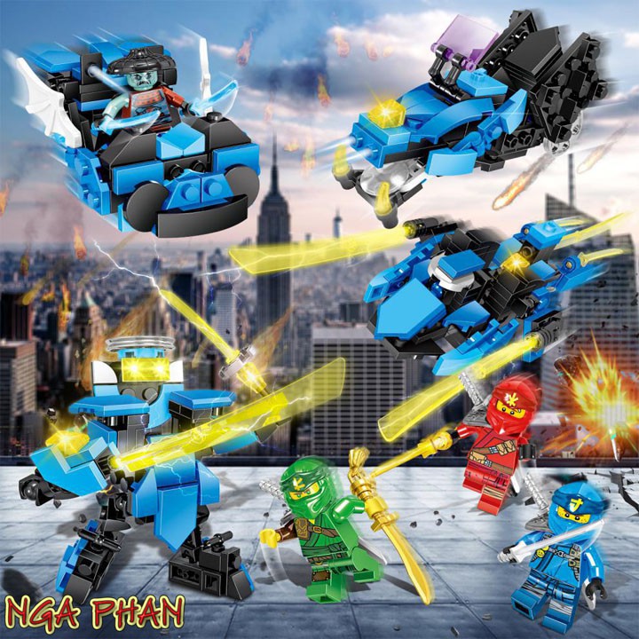 Ninja Đại Chiến Samurai Băng Giá Ninjago Đồ Chơi Xếp Hình Lắp Ráp Lego PRCK